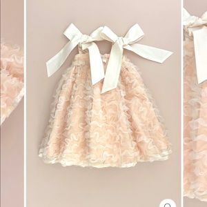 Chloé and Amélie In The Meadows Dress - Rosewater Ribbon Tulle